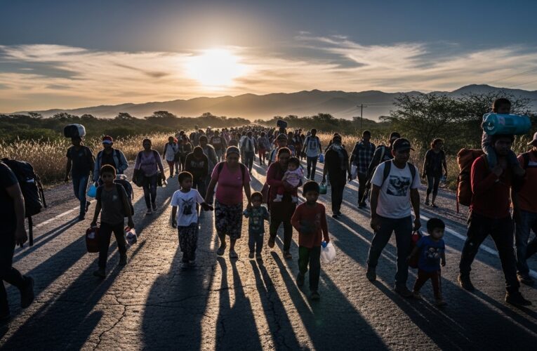 Hundreds set off on new migrant caravan